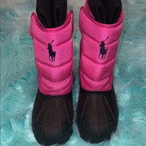 pink boots